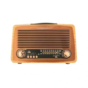 RAISENG R-3299BT AHŞAP RETRO BÜYÜK BOY BLUETOOTH BAĞLANTILI USB ŞARJLI RADYO
