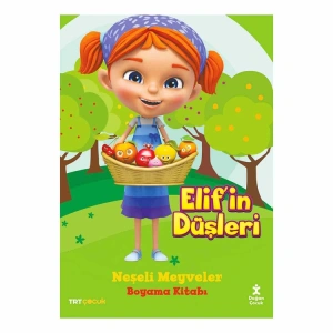 ELİFİN DÜŞLERİ NEŞELİ MEYVELER BOYAMA KİTABI