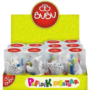 BU-BU PUFİDİK DOSTLAR 4LÜ KEÇELİ BOYAMA KALEMİ BUBU00068