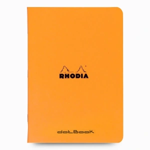 RHODIA DOT 148x210mm A-5 NOKTALI DEFTER TURUNCU KAPAK 48 YP.