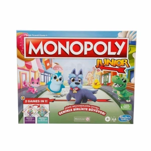 HASBRO F8562 MONOPOLY JUNIOR 2Sİ 1 ARADA