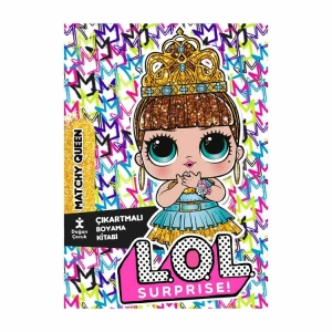 L.O.L SURPRISE! MATCHY QUEEN ÇIKARTMALI BOYAMA KİTABI