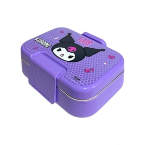 WIGGLE 3471 KUROMİ 304 PASLANMAZ ÇELİK BÖLMELİ 1030 ML BESLENME/ YEMEK KABI LİLA