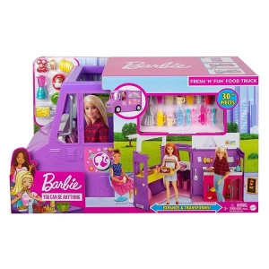 MATTEL GMW07 BARBIE BEN BÜYÜYÜNCE YEMEK ARABASI SETİ