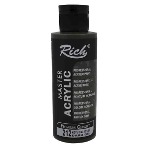 RİCH AKR-120-212 AKRİLİK BOYA 120 CC KOYU YAĞ YEŞİLİ