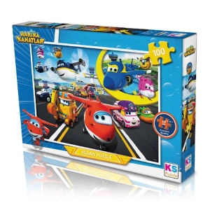 KS PUZZLE HK714 HARİKA KANATLAR 100 PRÇ. 6+