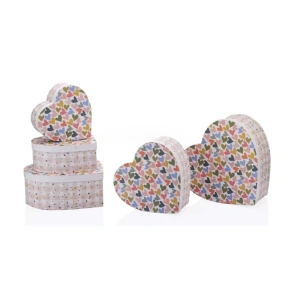 GIPTA FLORAL KALP HEDİYE KUTUSU BX6559 C 215x220x95mm