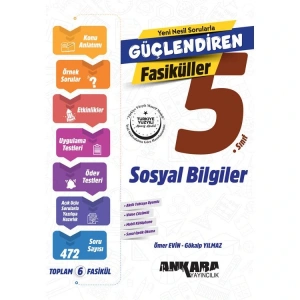 ANKARA 5. SINIF GÜÇLENDİREN SOSYAL BİLGİLER FASİKÜLLER