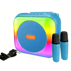 PLATOON PL-4522 BLUETOOTH TF USB TYP-C RGB MİKROFONLU SPEAKER