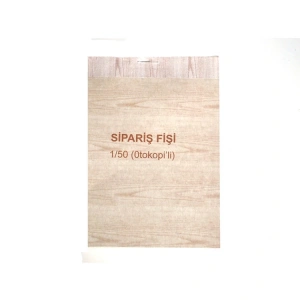 DİLMAN SİPARİŞ FİŞİ 1/50 OTOKOPİLİ