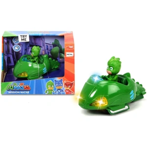 DICKIE PJ MASKS SESLİ VE IŞIKLI MISSION RACER GEKKO VE ARACI 3142001