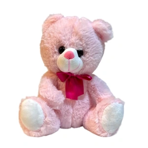 HALLEY PELUŞ PL62543 KURDELELİ OTURAN AYI 30 CM.