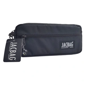 JACBAG DUO ZIP JAC-35 İKİ FERMUARLI BÖLMELİ KALEM ÇANTASI
