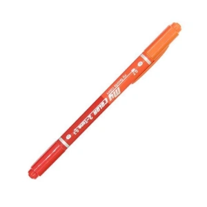 MY COLOR 2  ÇİFT UÇLU KEÇELİ KALEM KIRMIZI 67-25