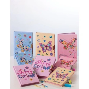 BAYINDIR 12X17 KELEBEK HATIRA DEFTERİ KİLİTLİ 96YP