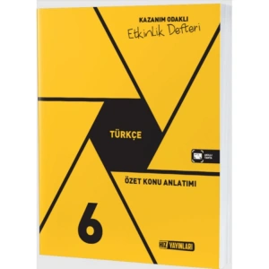 HIZ 6. SINIF TÜRKÇE KAZANIM ODAKLI ETKİNLİK DEFTERİ