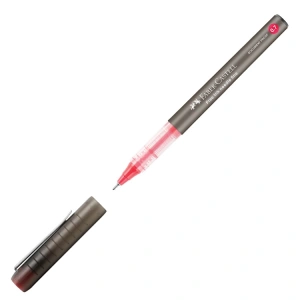 FABER CASTEL FREE NEEDLE ROLLER KALEM 0.7mm KIRMIZI