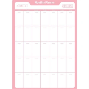 DEFFTER 20X28 MASA BLOK 50 YP / MONTHLY PLANNER