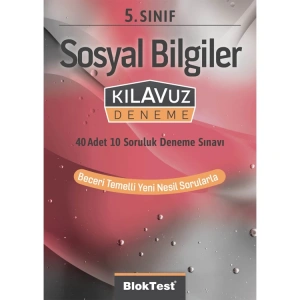 TUDEM 5.SINIF SOSYAL BİLGİLER 40LI KILAVUZ DENEME