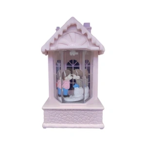 CEREN LLM-HDY0245 ŞATODA SEVGİLİLER SİM ATAN IŞIKLI SESLİ FANUS