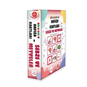 BU-BU AKILLI ÇOCUK HAFIZA KARTLARI SEBZE VE MEYVELER BUBU-LRN012