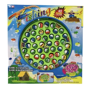 İNTER TOYS PİLLİ BALIK TUTMA YAKALAMA OYUNU - 45 BALIK 5 OLTA