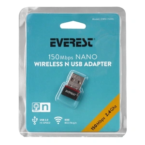 EVEREST EWN-760N 150 MBPS USB KABLOSUZ ADAPTÖR