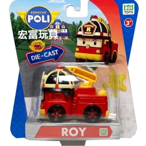 NECO MRT-0601/83161 POLI ROBOCAR KARAKTER FİGÜR ROY DIE CAST METAL ARAÇ 3+