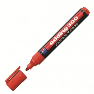 EDDING PERMANENT MARKER E-300 KIRMIZI