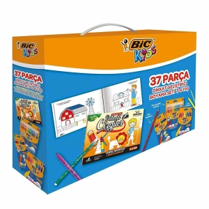 BİC KIDS DİKKAT GELİŞTİRİCİ BOYAMA SETİ  37 PARÇA