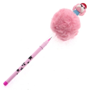 CEM DOLPHIN KÖPEK BAŞLIKLI PONPONLU GEÇMELİ KURŞUN KALEM POP-2021