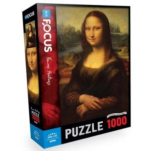 BLUE FOCUS BF270 MONA LISA PUZZLE YAPBOZ 48x66cm 1000 PARÇA