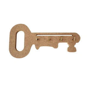 TEKNOPOİNT AHŞAP HOBİ ANAHTARLIK (ANAHTAR ŞEKİLLİ)