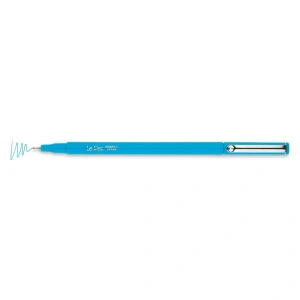 MARVY LE FINE PEN 4300-10 EKSTRA FINE UÇ KALEM METAL KLİPS- LIGHT BLUE