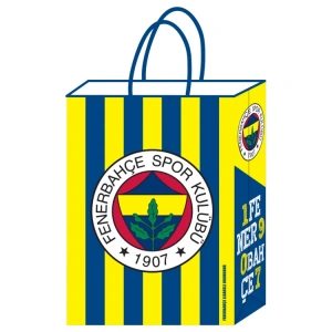 KİKA JOY 533196  FENERBAHÇE HEDİYELİK KAĞIT ÇANTA 18x24cm