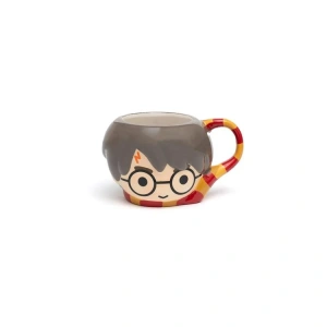MACMUG HARRY POTTER 3D HEAD SERAMİK KUPA SİYAH