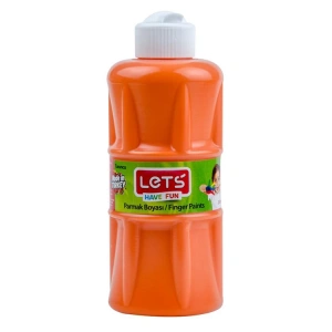 LETS PARMAK BOYASI TURUNCU 250 ML L-5603