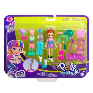 MATTEL GBF85-HDW51 POLLY POCKET SPOR YAPIYOR OYUN SETİ