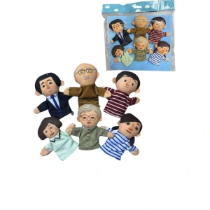 KIZILKAYA KZL-2410173 AİLE PARMAK KUKLA 6LI 3+