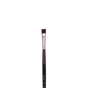 FANART ACADEMY SERİ 278 SENTETİK KIL KISA YASSI FIRÇA (UZUN SAP) No:4  7278.04