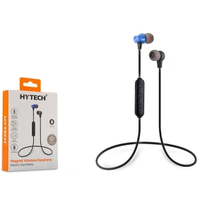 HYTECH HY-XBK75 MOBİL TELEFON UYUMLU TF CARD+BLUETOOTH KULAK İÇİ MİKROFONLU KULAKLIK MAVİ