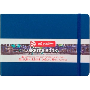 TALENS ART CREATION SKETCHBOOK 21X14.8cm 140 gr. 80 YP. ESKİZ DEFTERİ NAVY MAVİ - 9314235M