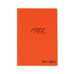 KESKİN FREE PP KAPAK SPİRALLİ DEFTER A4 200 YP.ÇİZGİLİ