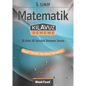 BLOKTEST 5.SINIF MATEMATİK KILAVUZ DENEME