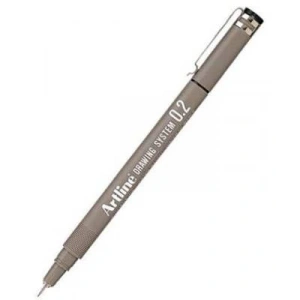 ARTLINE 232 DRAWİNG SYSTEM ÇİZİM KALEMİ 0.2mm SİYAH