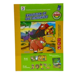 CC OYUNCAK 8726-26 MANYETİK PUZZLE DİNOZORLAR