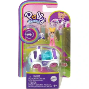 MATTEL HKV55/HKV56 POLLY POCKET MUHTEŞEM ARAÇLAR OYUN SETİ 4+