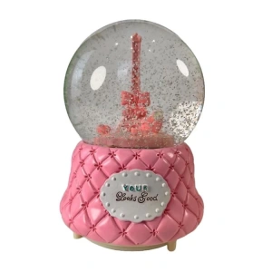 CEREN HDY0174 ORTA BOY HEDİYELİK MÜZİKLİ IŞIKLI KAR ATAN KAR KÜRESİ (PİLLİ) YOUR LOOKS GOOD