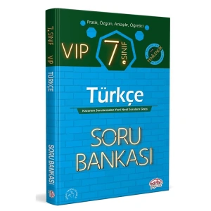 EDİTÖR 7.SINIF VIP TÜRKÇE SORU BANKASI