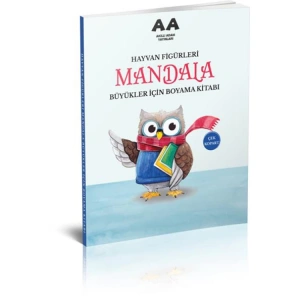 HAYVAN FİGÜRLERİ  BÜYÜKLER İÇİN MANDALA BOYAMA KİTABI